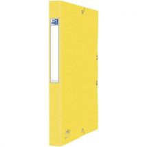 Boite Oxford Eurofolio+ 24x32 Dos 25mm - Jaune