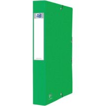 Lot de 10 - Boite Oxford Eurofolio+ 24x32 Dos 40mm - Vert