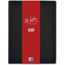 Protège Documents Oxford Le Lutin A4 60 Vues Pvc - Noir