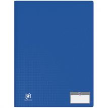 Protège Documents Oxford Memphis A4 100 Vues Polypro - Bleu