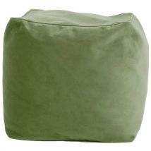 Pouf Carré Pablo Velvet Sauge