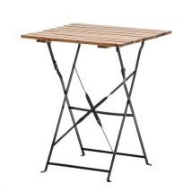 Table Pliante Bistro Bois D'acacia - Flexfurn
