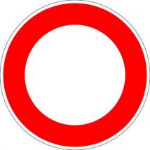 Panneau De Signalisation B0 Circulation Interdite - Lacroix