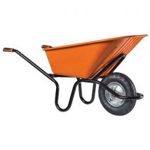 Brouette Crusader Bati Plus 120 Composite À Roue Gonflée