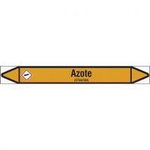 Marquage Tuyauterie Sur Rouleau Azote 250x26