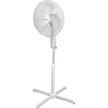 Eurom - Ventilateur sur pied VS16 - Blanc - 110cm - 3 vitesses - Oscillation 45W