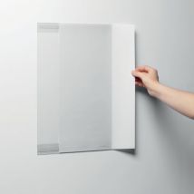 Durable - 5 Pochette d'affichage transparente Info Holder auto-adhésive - Durable