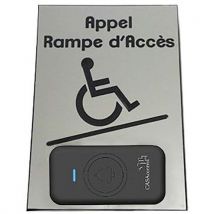 Carillon D'appel Design Pour Rampe D'accès Mobile Vertical