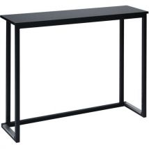 Table De Bar Kubo Wall Acier Noir 120 X 35 X 90 Cm