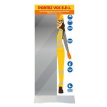 Miroir Consigne De Sécurité - Femme Tp - Portez Vos Epi