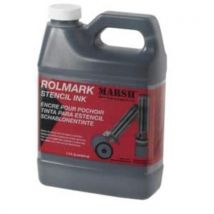 Encre Rolmark Liquide Noire Bidon 0.95l Pour Surfaces Plastique Metal