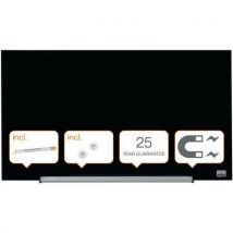 Tableau En Verre - Format 677 X 381 Mm - Noir - Nobo