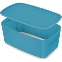 Boîte De Rangement Petit Format Mybox À Couvercle - Bleu