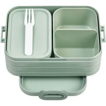 Mepal - Boîte à déjeuner bento Take a Break Midi - Vert Nordic Sage - 900 mL - Pratique et Étanche