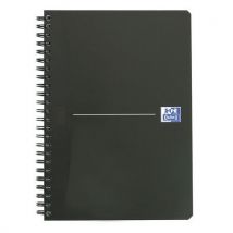 Cahier Smart Black 148x210 180p 90g Ligné Noir - Oxford