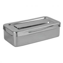 Boite Inox 20 X 10 X 6 Cm