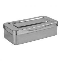 Boite Inox 20 X 10 X 3 Cm