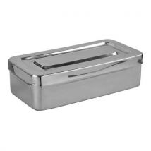 Boite Inox 28 X 14 X 6 Cm