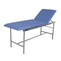 Divan D'examen Holtex Inox - Système De Montage Rapide - Bleu Lavande