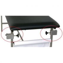 Paire Étaux De Fixation Pour Étriers/porte-jambe Divan Holtex Inox