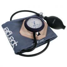 Spengler - Tensiomètre Vaquez-Laubry Classic - Brassard Coton Velcro Gris M - Adulte - Fiable et Confortable