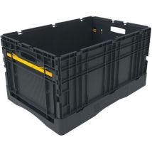 Bac Rabattable - 600x400x320 - Gris - Poignées Grises (63l)