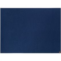 Tableau D'affichage En Feutre - 1200x900 Mm - Bleu - Nobo