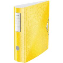 Classeur Active Polyfoam A4 180° 80mm - Jaune - Leitz
