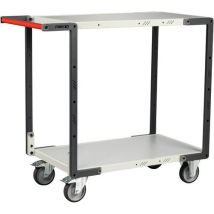 Fimm - Servante 2 plateaux 850x495 - Mélaminé 250 kg - Éco-responsable