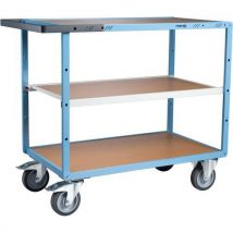 Servante Mécano-soudée Roues Tpe-3 Plateaux 1000x600-médium