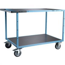 Servante Mécano-soudée Roues Tpe-2 Plateaux 1205x800-tole