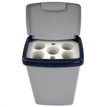 Collecteur De Gobelet Gris - 5 Trous - 50 L