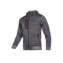 Veste De Travail Zippée À Capuche Hayton Gris L - Homme