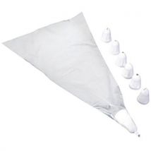 Lot De 3 Poches À Décorer Et 7 Douilles Jetables