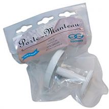 Patère 1 Tête En Laque Blanc 50101