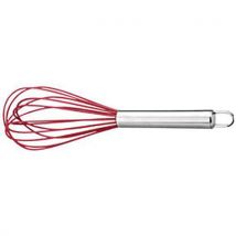 Fouet Silicone 25cm Avec Manche En Inox