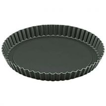 Moule En Aluminium Pour Tarte Avec Fond Amovible 28cm