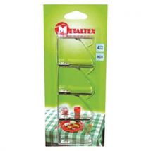 Lot De 4 Fixe Nappes En Inox