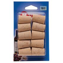 Lot De 10 Pièces Bouchons Liège Coniques