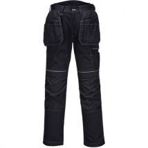Pantalon De Travail Holster Pw3 Court T602 Noir 30 - Homme