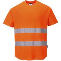 T-shirt Haute-visibiltié Aéré C394 Orange Xxl - Unisexe