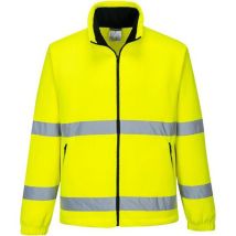 Portwest - Polaire Haute Visibilité Essential F250 Jaune 3XL - Anti-boulochage, UPF 50+, Oeko-Tex