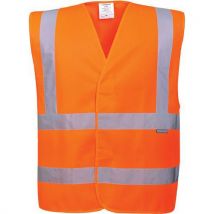 Gilet Haute-visibilité Double Ceinture C470 Orange L
