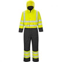 Combinaison Haute-visibilité Contrast S485 Noir/jaune S