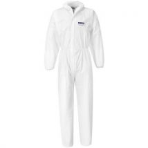Lot de 50 - Combinaison Biztex Microporeux Type 5/6 St40 Blanc L