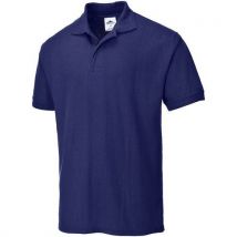 Polo De Travail À Manches Courtes Naples B210 Bleumarine L