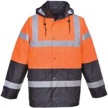 Parka Haute-visibilité Imperméable S467 Orange M