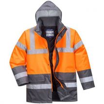 Parka Haute-visibilité Imperméable S467 Orange/gris L