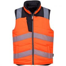 Bodywarmer Réversible Haute Visibilité Pw3 Taille Xxxl