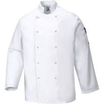 Lot de 2 - Veste De Cuisine Suffolk S Blanc